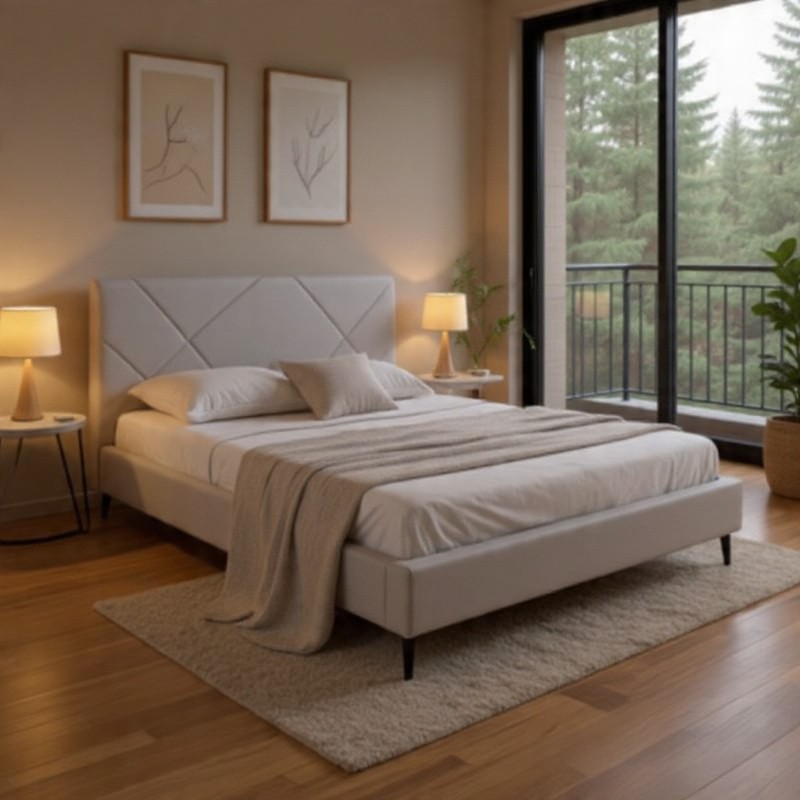 Łóżko LYSSA 160x200 cm - komfort gratis