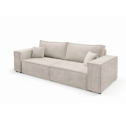 Sofa rozkładana VENA - jasny sztruks