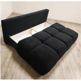 Sofa rozkładana NORA - mała czarna