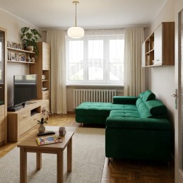 Narożnik rozkładany Minina - mały rozmiar, duże możliwości
