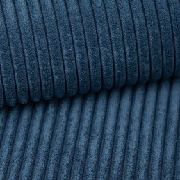 Sofa LIVIA - funkcja spania w niebieskich kolorach