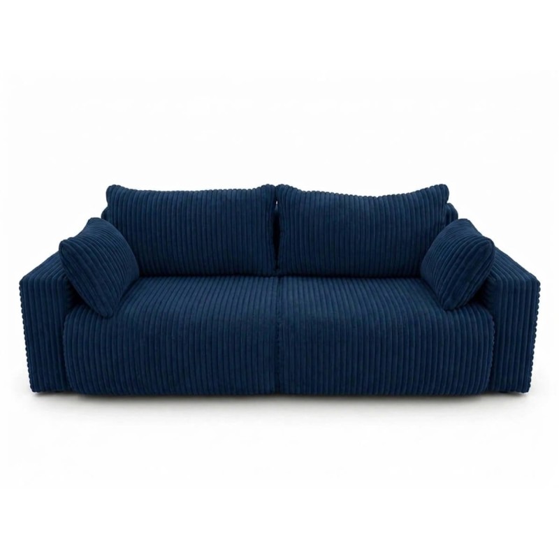 Sofa rozkładana RIVVA - niebieskie ambience