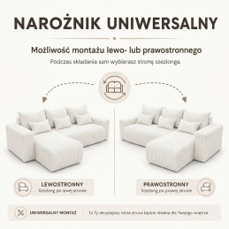 MINARA - narożnik, który dobrze wykorzystuje miejsce