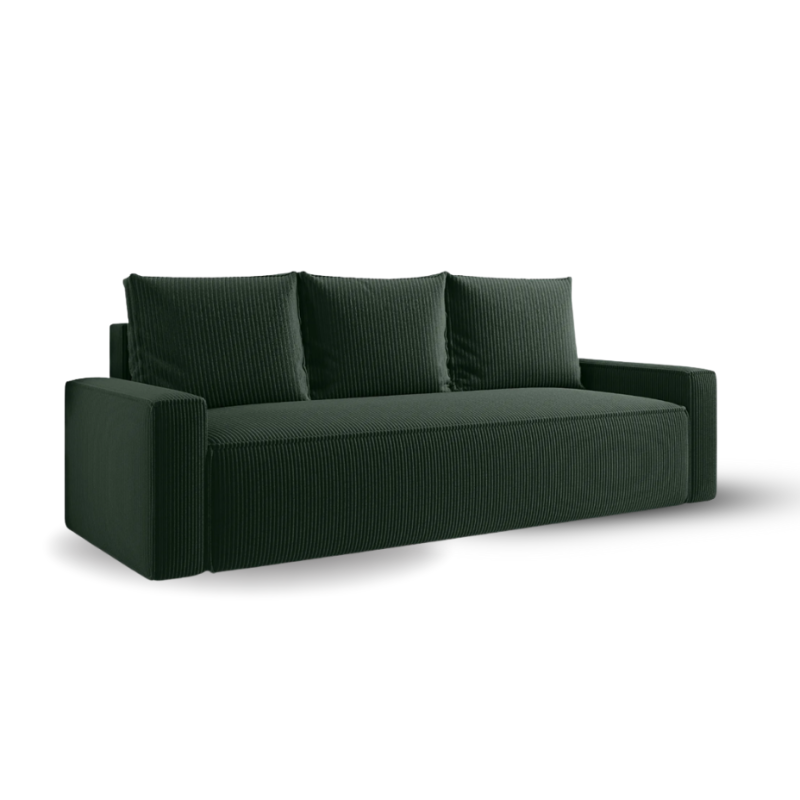 Sofa rozkładana VENA - zielona butelka